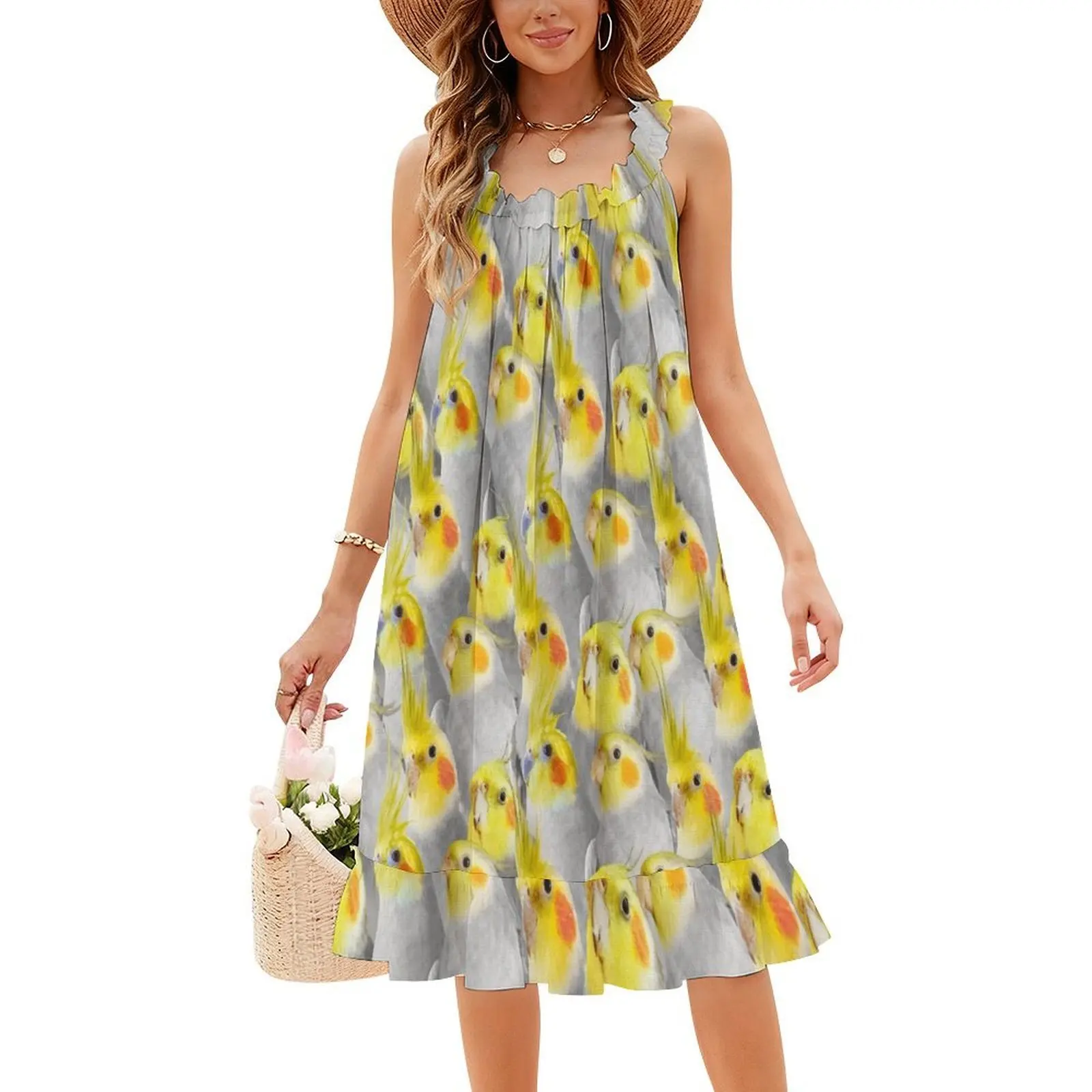 فستان كوكاتيل بنمط حشد على الطراز الكوري للنساء فستان كاجوال أنيق للحفلات أو الارتداء اليومي قمصان بيرب كوكاتيل #4