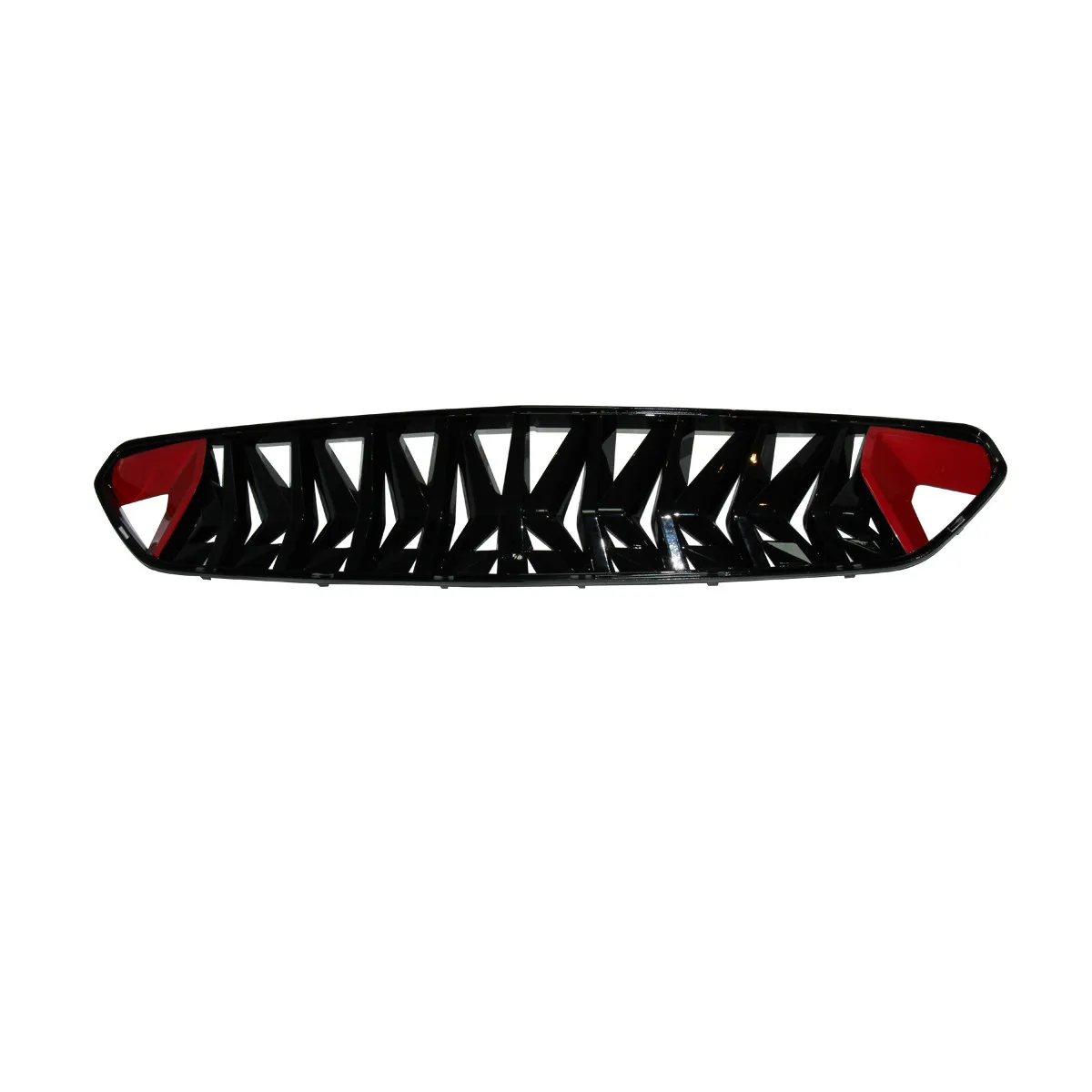 

Red Black ABS Material Car Front Grill For Ford Mustang 2014 - 2017 Bumper Grille