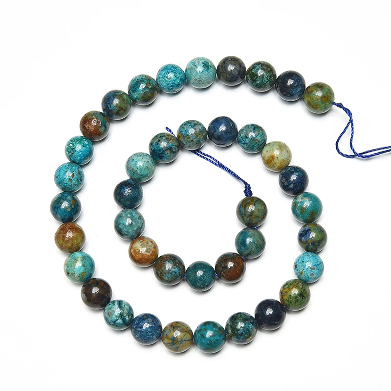 4m6m8m Großhandel runde natürliche Ozean Achat Jaspis Stein Perlen natürliche Edelstein Perlen DIY lose Perlen für Schmuck machen Strang – Detail 18