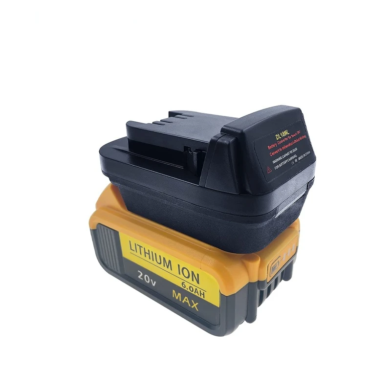 

DL18ML Li-Ion Battery Converter Adapter for Milwaukee 18V~20V GSR180-LI BAT609 Used To for Milwaukee 18V~20V Tool