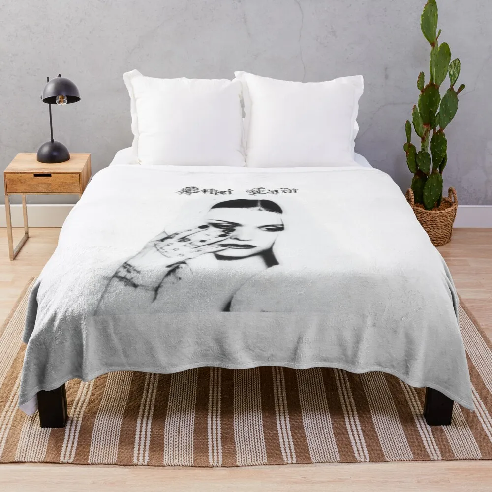 

Ethel Cain Throw Blanket Air Conditioner Soft Blanket for Office Home