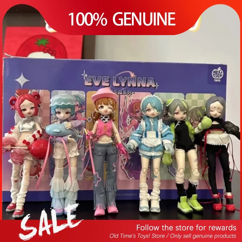 

Genuine Eve Lynna Dream Park Series Blind Box Cute Bjd Mjd Movable Dolls Kawaii Model Children Surprise Toys Birthday Gift