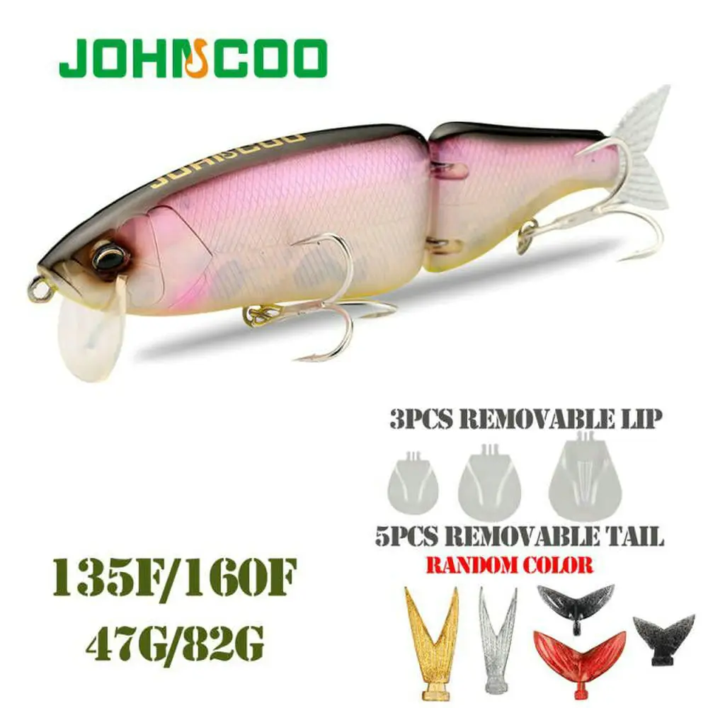 Predator Wobbler Minnow Swimbait articulado para lucio - imagen 2