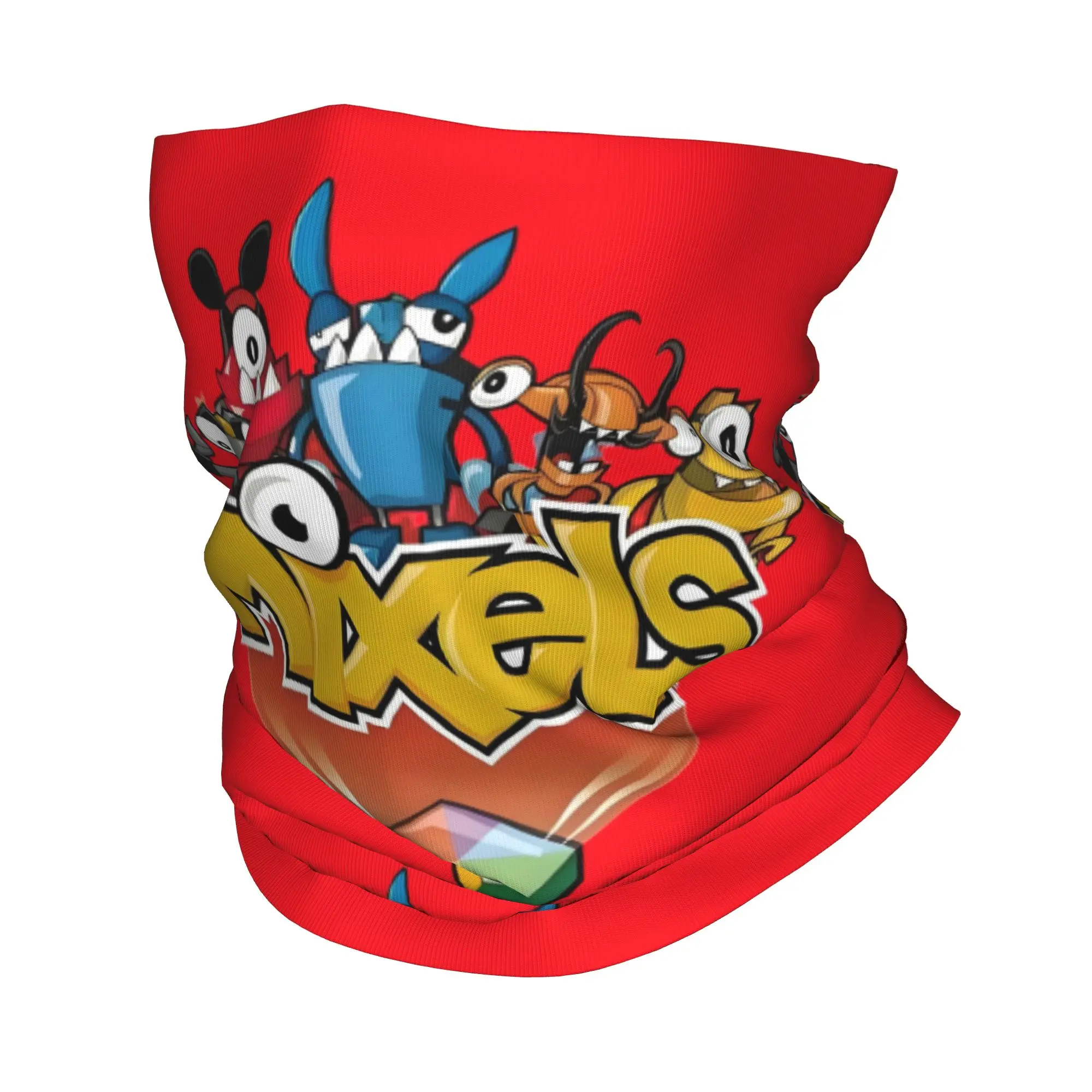 مخصص الكرتون مختلط الأمريكية الرقبة الجراب النساء الرجال يندبروف الشتاء لعبة الرسوم المتحركة التلفزيون باندانا وشاح للتزلج #1