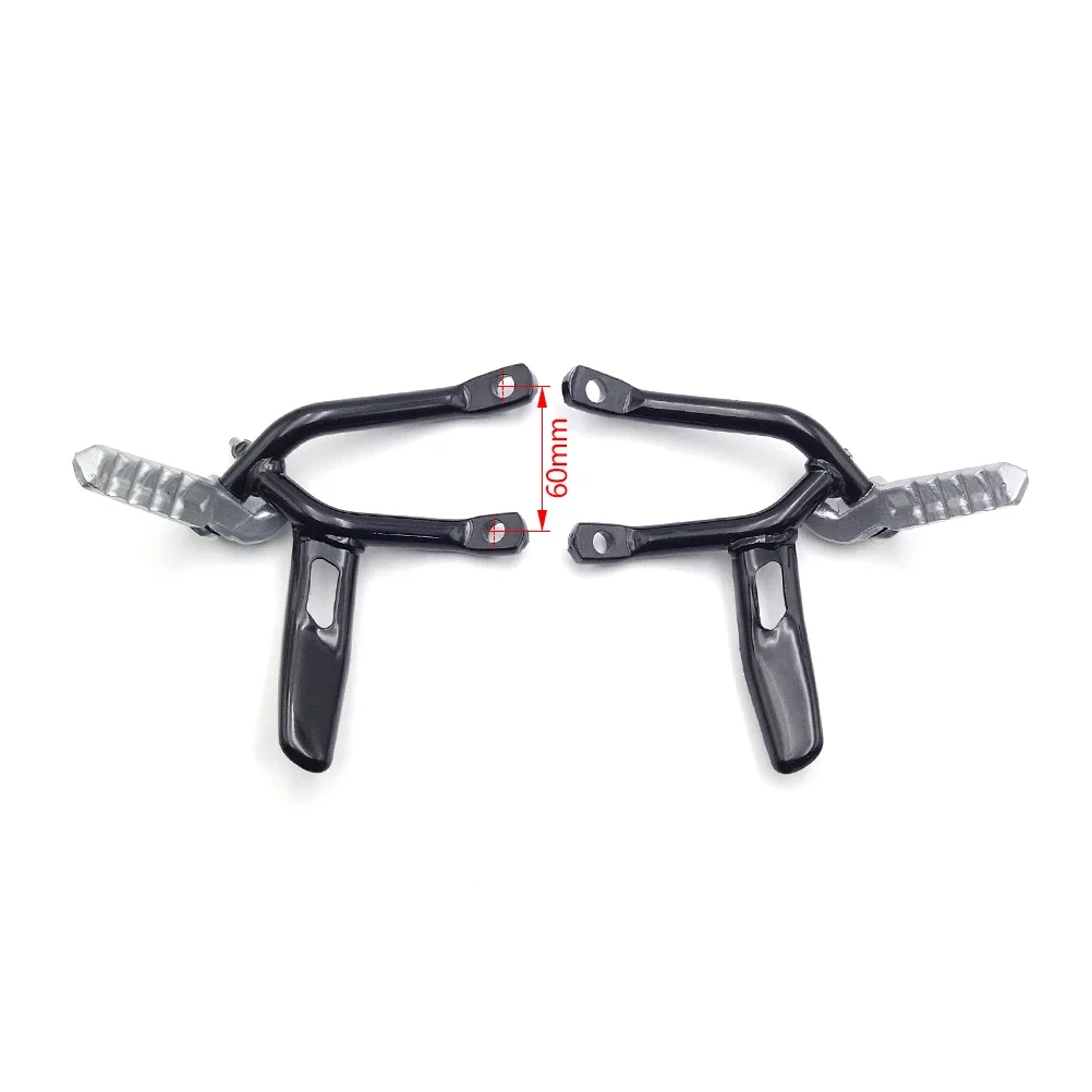 OTOM Motorcycle Accessories Rear Footrest Assembly Passenger Foot Pegs Pedals For YAMAHA Tricker XG250 2004-2018 Pit Dirt Bikes