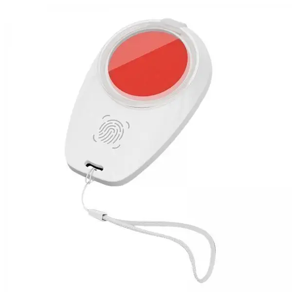Smudge Free Fingerprint Ink Pad Quick Drying Compact Stamp Pad for Office and Home Use