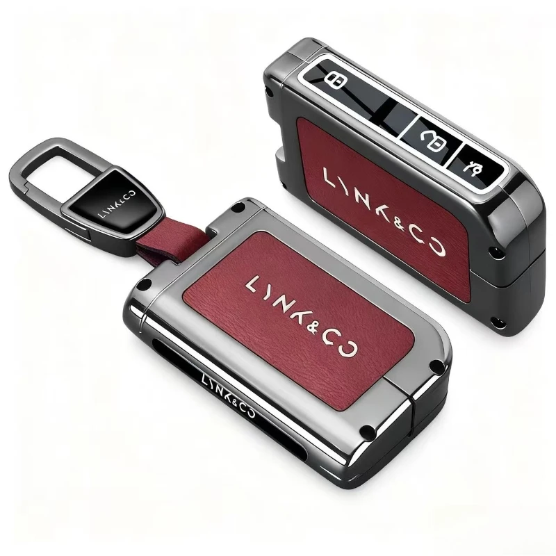 

Zinc Alloy Key Cover Case for Lynk & Co Z20/10/900/03/07/Z10/06/01/05/09/08 EMP - Key Fob Shell Keychain