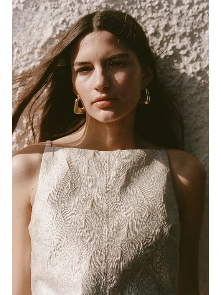 H&M レディース ドクター シルク サテン ウィンター ファイオン オルト スカート スレ ノー スヴェ ワンステップ ドクター ポリエステル ナイロン メタルコーティングファイバー