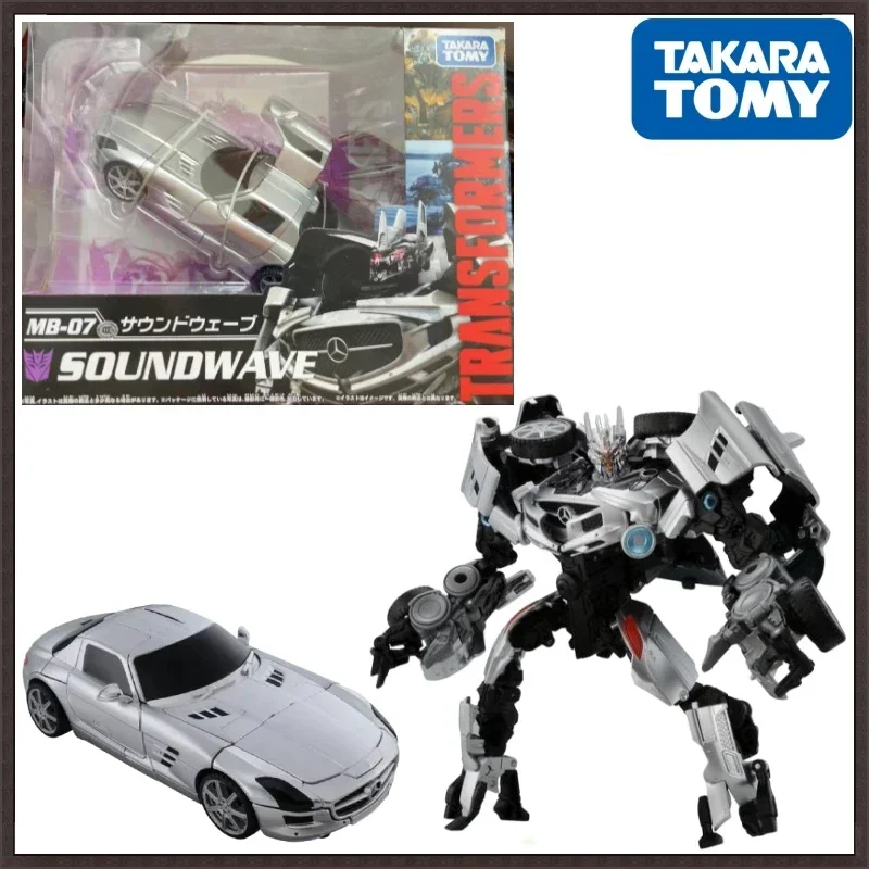 In Stock Takara Tomy Transformers MB regular version MB-07 Soundwave Collect Figure Anime Robot Anime Action Models Toys Gifts