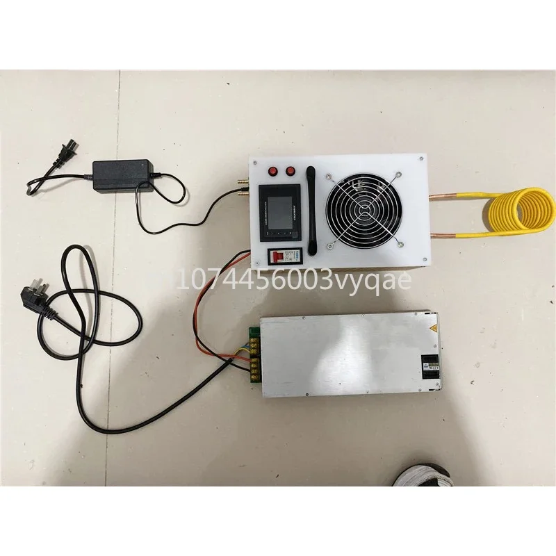 Induction heater 2.5KW high frequency induction heating machine metal melting furnace welding metal quenching equipment