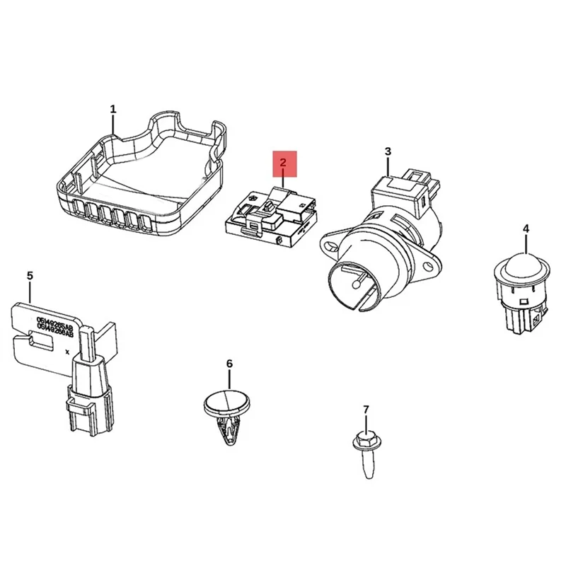 FULL-2PCS Car Humidity Sensor 68440808AA 55111389AF For Chrysler 200 300 Dodge Ram 1500 Fiat 500 Jeep Grand Cherokee 14-2019 Par