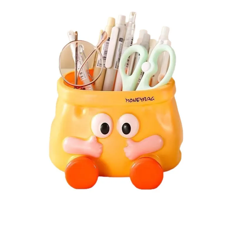 Multi-purpose Desktop Organizer, Wall Mount Pen Holder