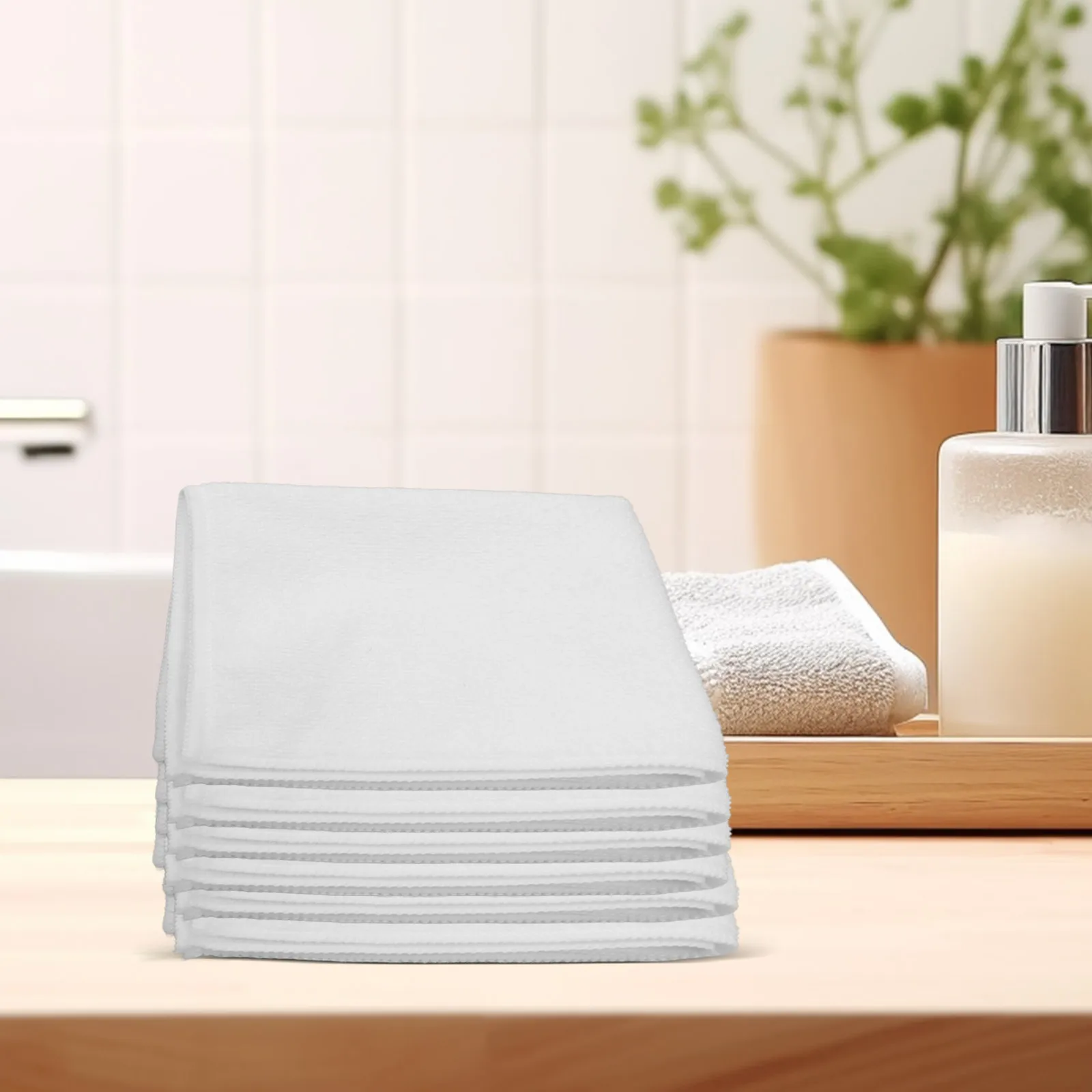

12pcs Thickened Microfiber Towels Super Absorbent Cleaning Rags for Car Drying Household Use Washable Cloth Car Wash