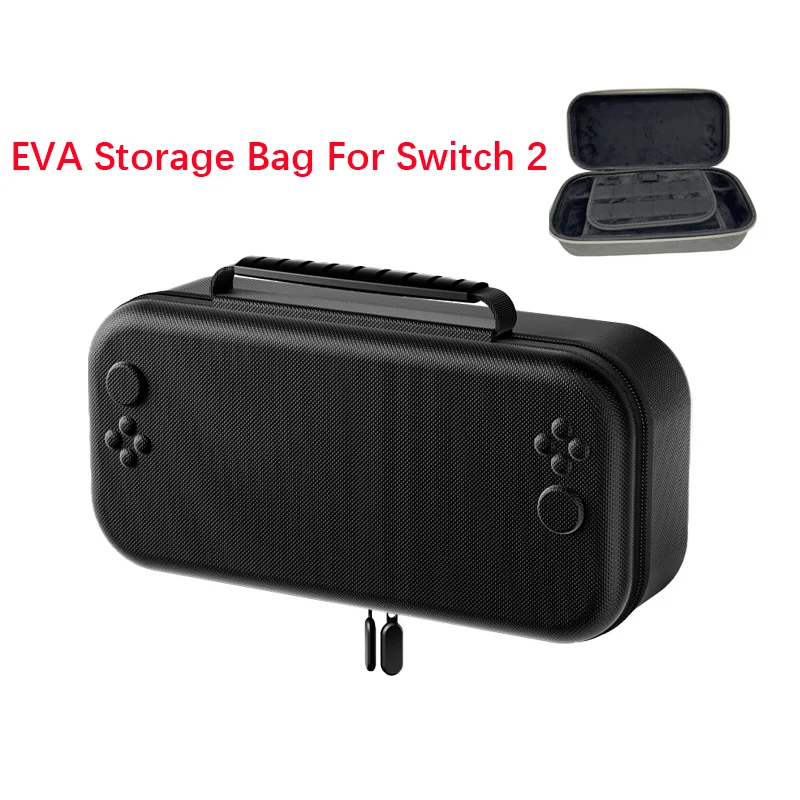 Aolion For Nintendo Switch 2 여행용 운반 케이스 휴대용 운반 케이스 스위치 2 콘솔 액세서리 용 EVA 하드 보관 가방