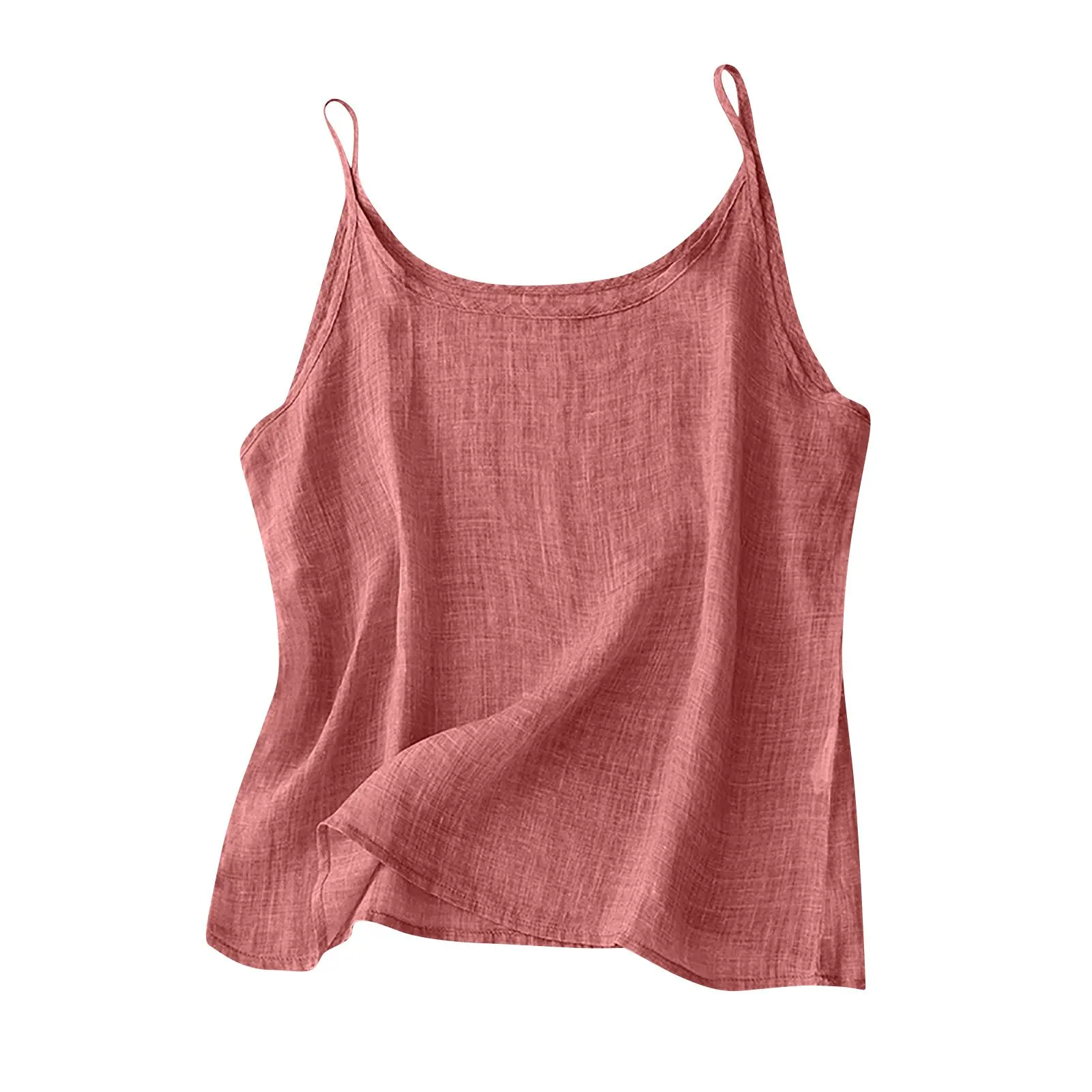 Women's Vintage Linen Camisole Summer Top