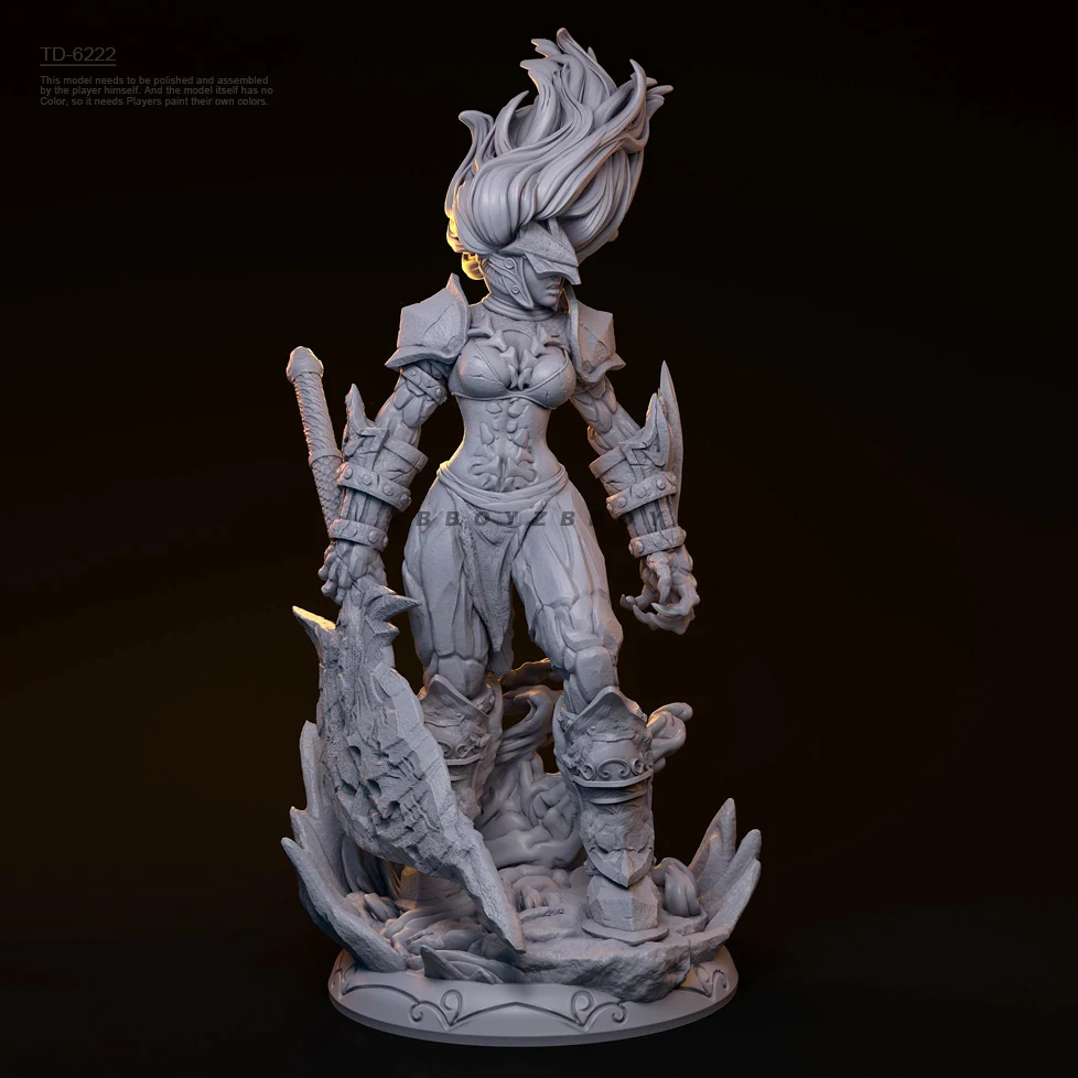 38mm 50mm 75mm Resin model kits figure beauty colorless and self-assembled （3D Printing ） TD-6222/3D