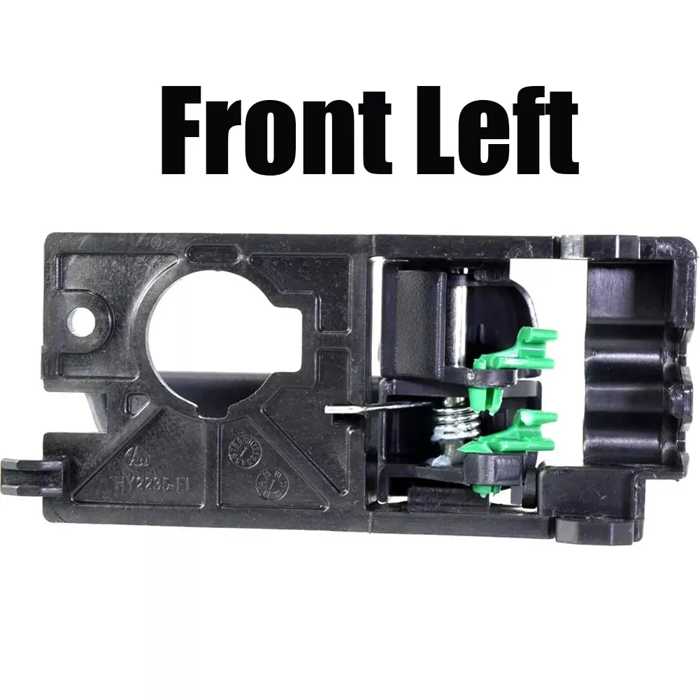 

For Hyundai For Accent Door Handle Left & Right Side OEM Part Numbers Easy Installation Reliable Performance Black