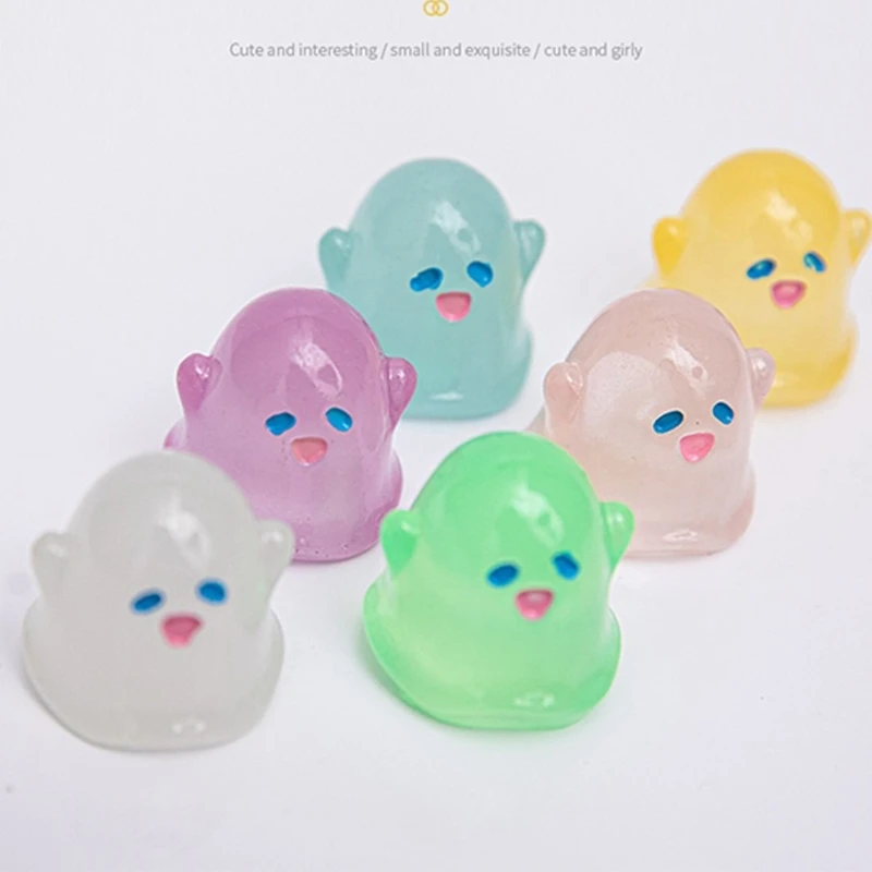 50 قطعة من تماثيل الهالوين الصغيرة ديكور حرفي من الراتنج للحفلات، المنزل، سطح الطاولة، عرض اليقطين والجمع