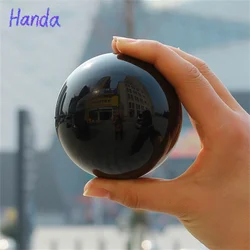 Natural Black Obsidian Sphere Healing Crystal Magic Ball Reiki Rock Stones feng shui Gemstone Sphere Collectibles Without Base