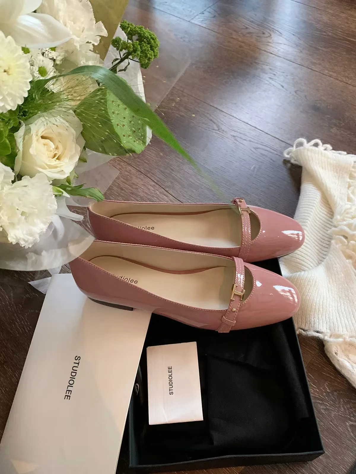 leather-version~2025-new-butterfly-knot-slip-on-ballet-flats-pregnant-women-flat-shoes-platform-shoes-women's-single-shoes