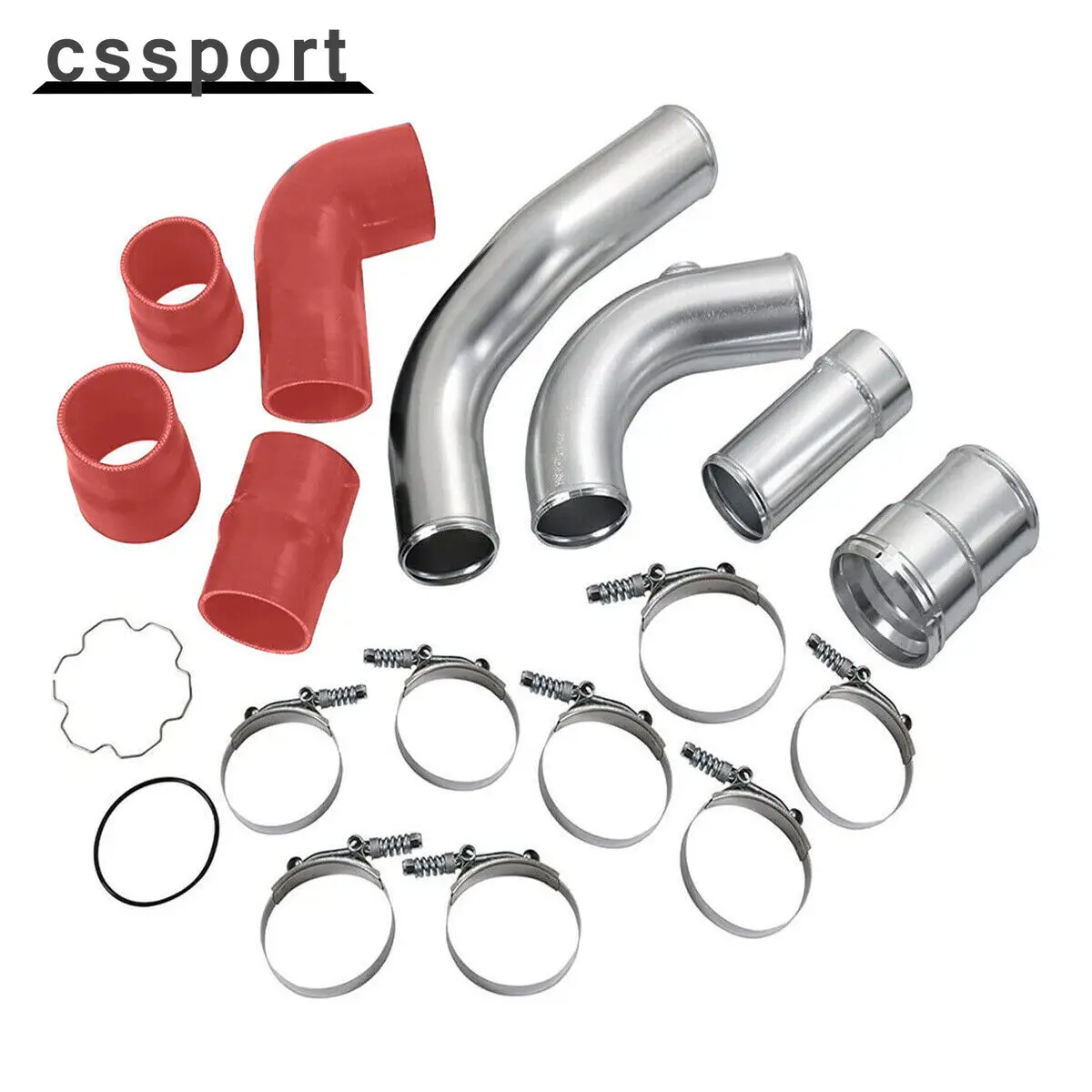 

Cold + Hot Side Intercooler Pipe Boot Kit for 11-16 Ford 6.7L Diesel Powerstroke