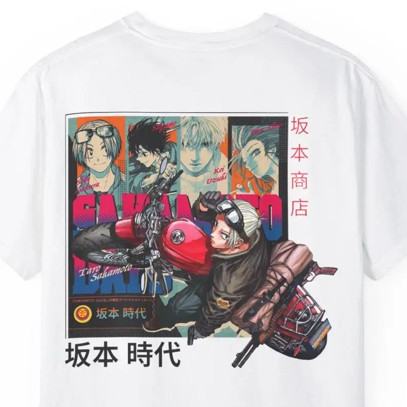 Sakamoto Days Anime Sakamoto Shop Unisex T-shirt, Manga Graphic Tee, Japanese Anime Shirt, Otaku Gift, Anime Lover Apparel