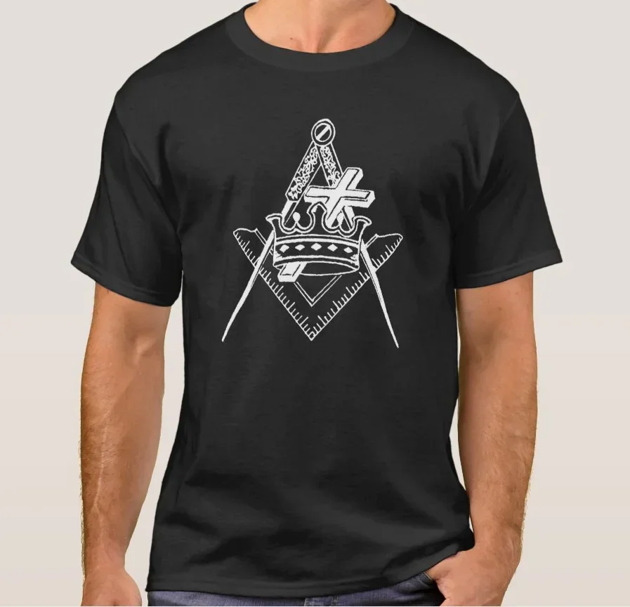 

Knights Templar Military Commandery Freemason Symbol T-Shirt 100% Cotton O-Neck Short Sleeve Casual Mens T-shirt Size S-3XL