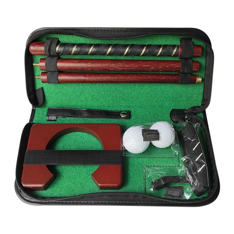 

Hot Putter Set Of Golf Portable Mini Golf Practice Kit With Detachable Putter Ball For Indoor/Outdoor Golf Trainer Kit