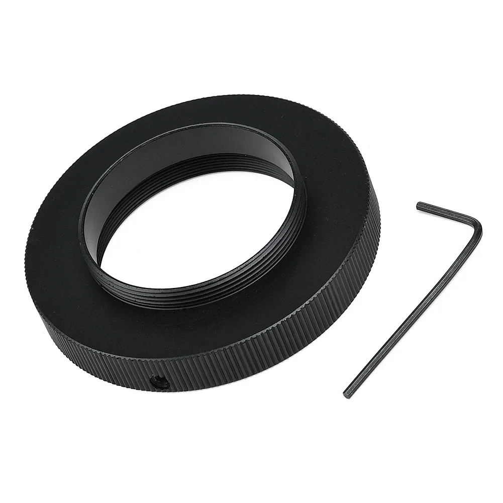 1pcs Lens Adapter Accessory Black Replacement Metal Microscopes Parts T2-m42 Telescopes Thread Useful Practical