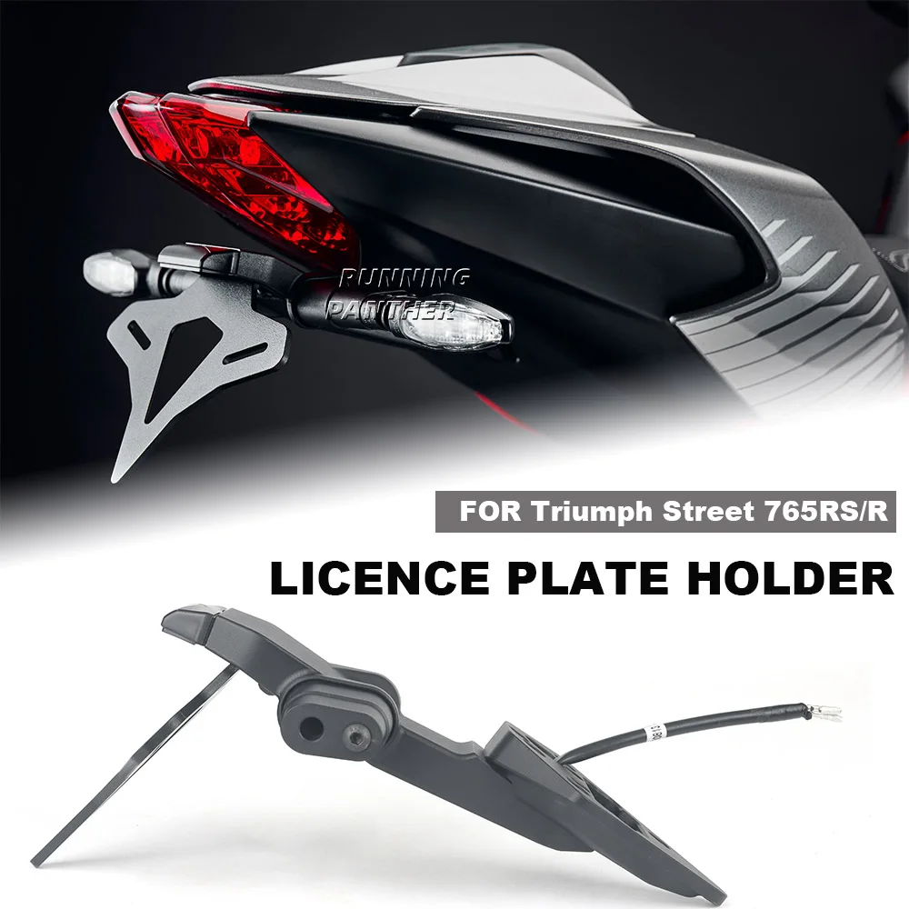 

NEW Motorcycle Rear Short Tail Stock Tidy License Plate Holder Tailstock Bracket Kit For Street 765RS 765R 765 RS 765 R