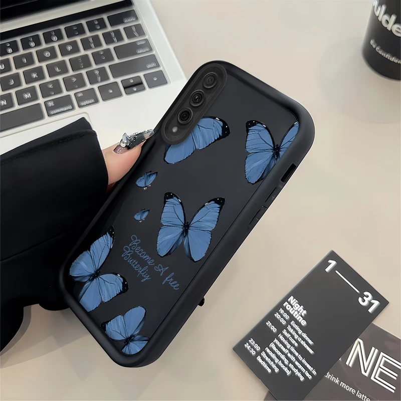 Cute Butterfly Case For Huawei Y9 Prime 2019 Y9S Y7A Magic 5 Pro X9 X30 Mate 40 P20 P30 P50 P40 Lite Lens Protection Soft Cover