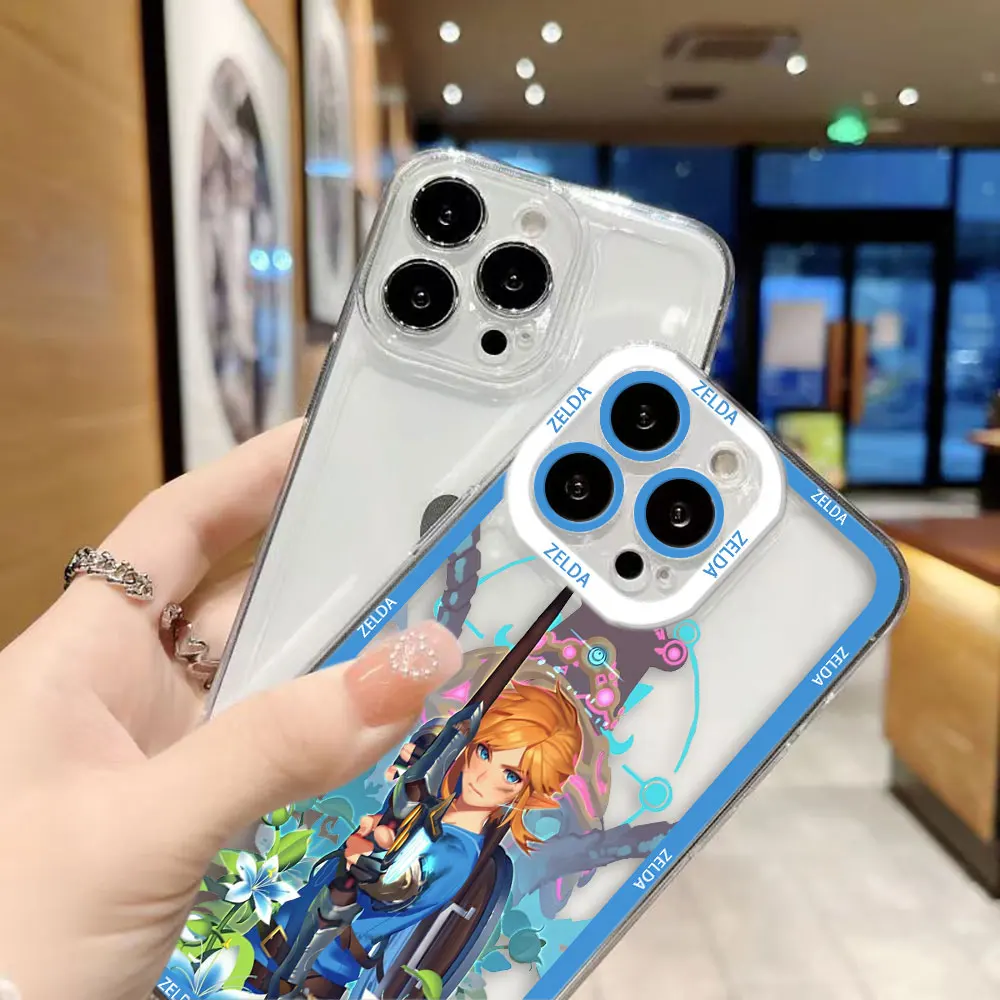 

Anime Legend Of Z-Zeldas Custom Photo Phone Case For REALME 6 7 7I 8 8I 9 9I 10 12 C67 C55 C53 C35 C33 C31 C30 Transparent Case