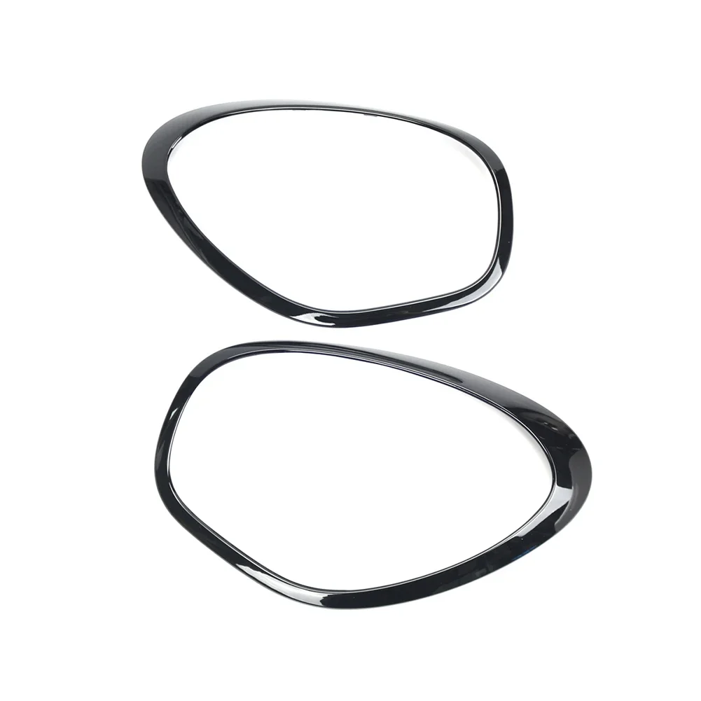 

Part Cover Lamp Chrome 51139801573 ABS Accessories Bezel Ring Trim Black For Mini R60 Countryman High Quality Brand New