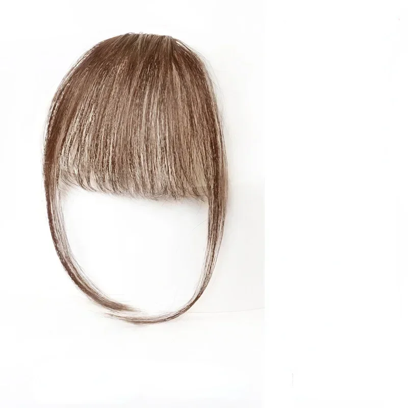Korean Girls Mini Fake Air Bangs Hair Clip Extensions Hair Styling Tools Fake Fringe Natural False Hairpiece Women Clip in Bangs