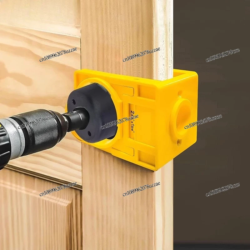 Ball Lock Hole Opener Set Woodworking Small Coup Door Installation Tool