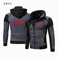 2025 New Red Wing GL1800 Men's Motorcycle Jacket Locomotive Outdoor Warmth Coat Men's Casual Hip hop Trendy Hooded Sports Jacket