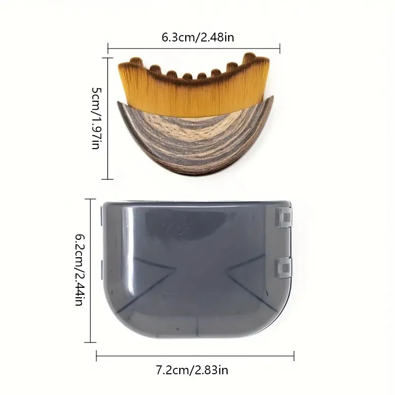 فرشاة وجه كونتور ليمفاوي للذقن والفجر مدلك تنظيف جاف لتخفيف التعب تمثال الذقن مصمم هندسيًا