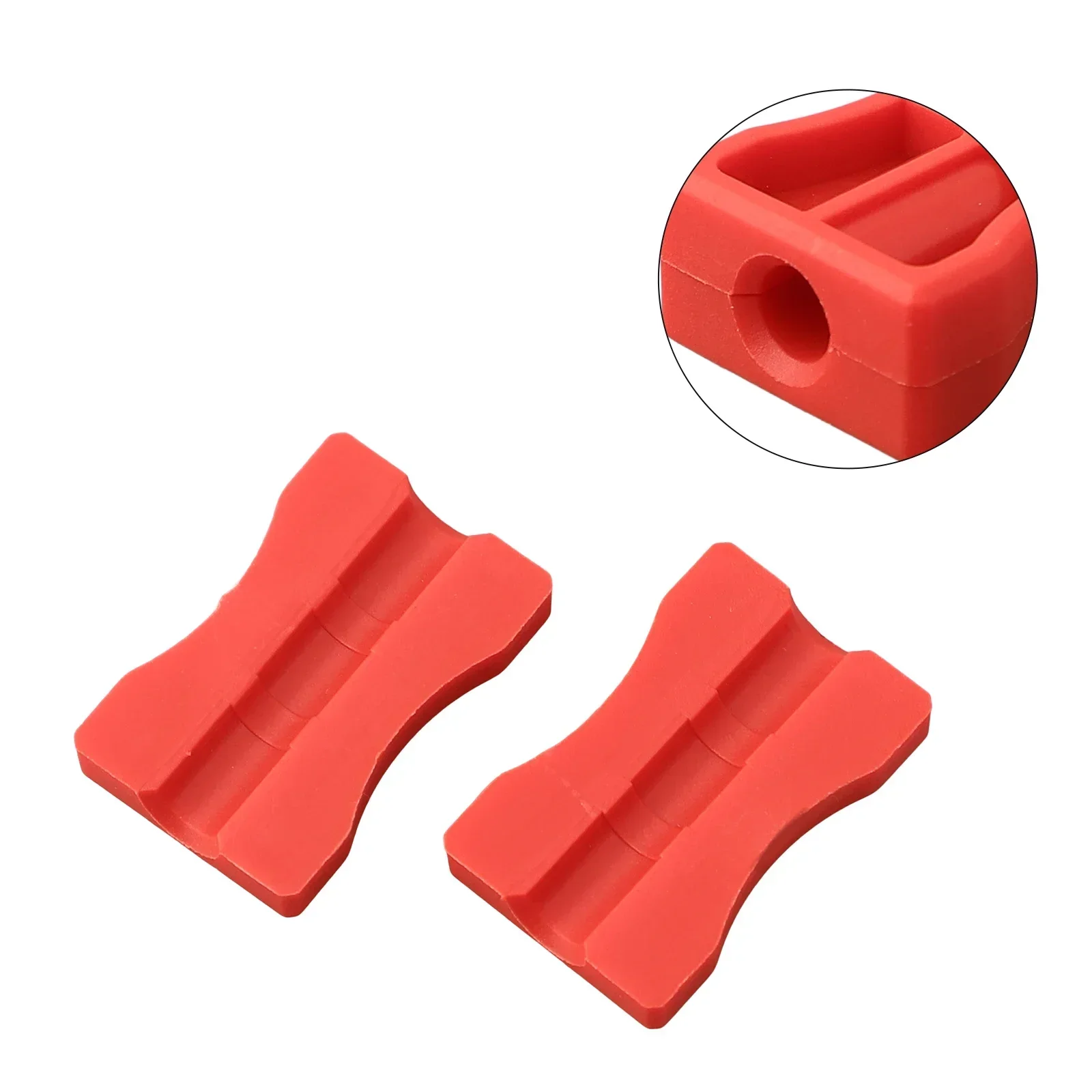 Red ABS Hydraulic Brake Hose Mounting Tool For Shimano Bikes 2-Part Pin Insert Tube Cutting Tool Bicycle Brake Maintenance Gear