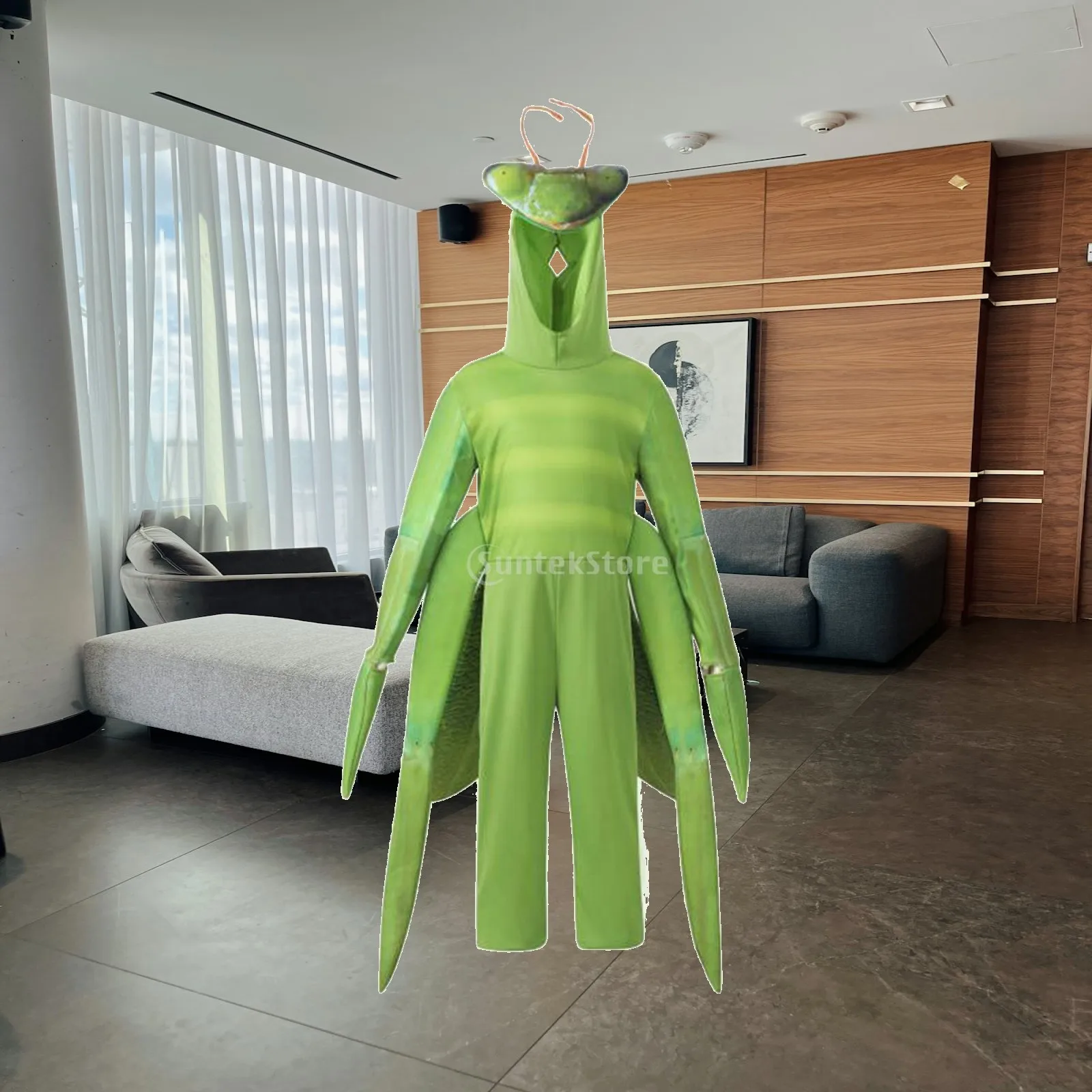 Mantis Costume Halloween Costumes Props Funny Reusable Dress up for Show Themed Party Adults Kids Role Playing Stage Performance