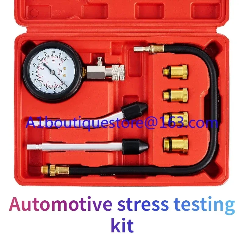 0-300 PSI Compression Tester Automotive Engine Cylinder stress testing kit