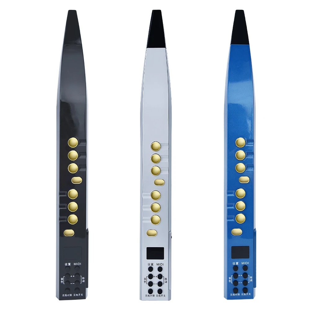 

Electric Sax Radio Blowpipe Saxophone 83 Types Timbre Wireless Transmitter Electric Torch USB Cable Mouthpiece SET