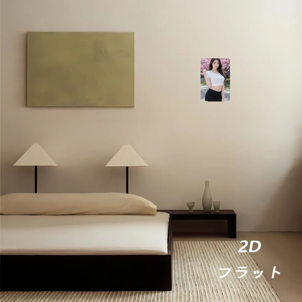 Cherry Blossom Woman Metal Wall Sign 8x12 Inch Japanese Bedroom Decor Vintage