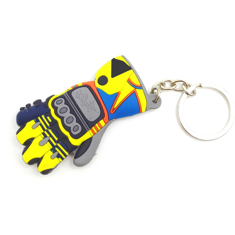 Newest Rubber Motorcycle key ring car keychain FOR YAMAHA FZ-09 MT-09 SR FZ6 FAZER FZ6R FZ8 MT-07 FZ-07 TTR125 L E