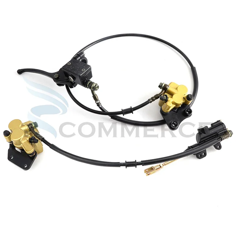 AliExpress kaefung Hydraulic Disc Brake Kit for 50cc-125cc Pit Bikes - Front And Rear Upgrade for CRF50 XR50 TTR BBR Apollo Motocross Dirt Bike