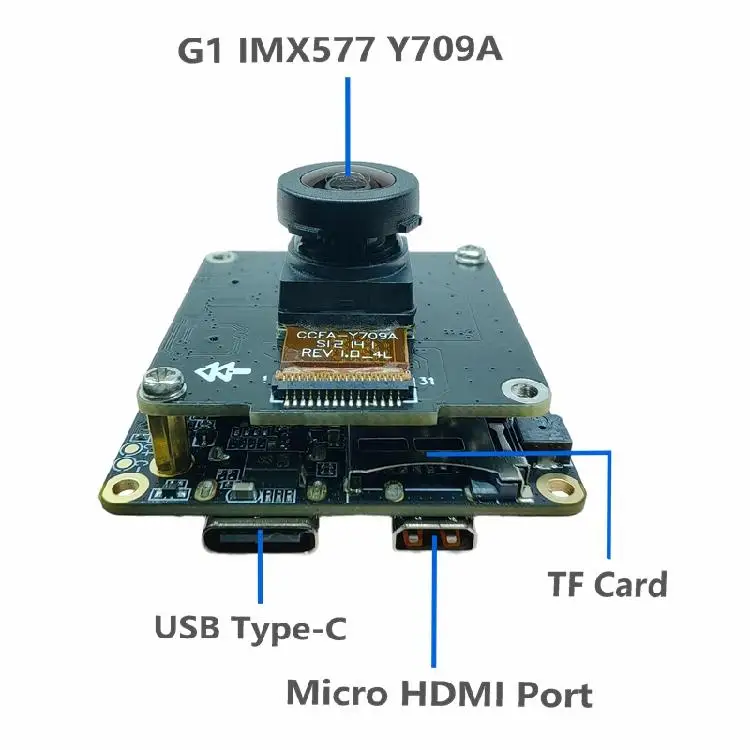 IMX577 4K 30FPS 12MP EIS Anti-Shake Drive-Free USB Camera Module