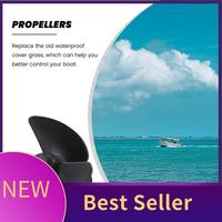 M07K-RC Boat Spare Parts Propeller Set For Flytec 2011-5 Fishing Tool Bait Boat Fish Finder Ship Part Positive & Reverse Propell