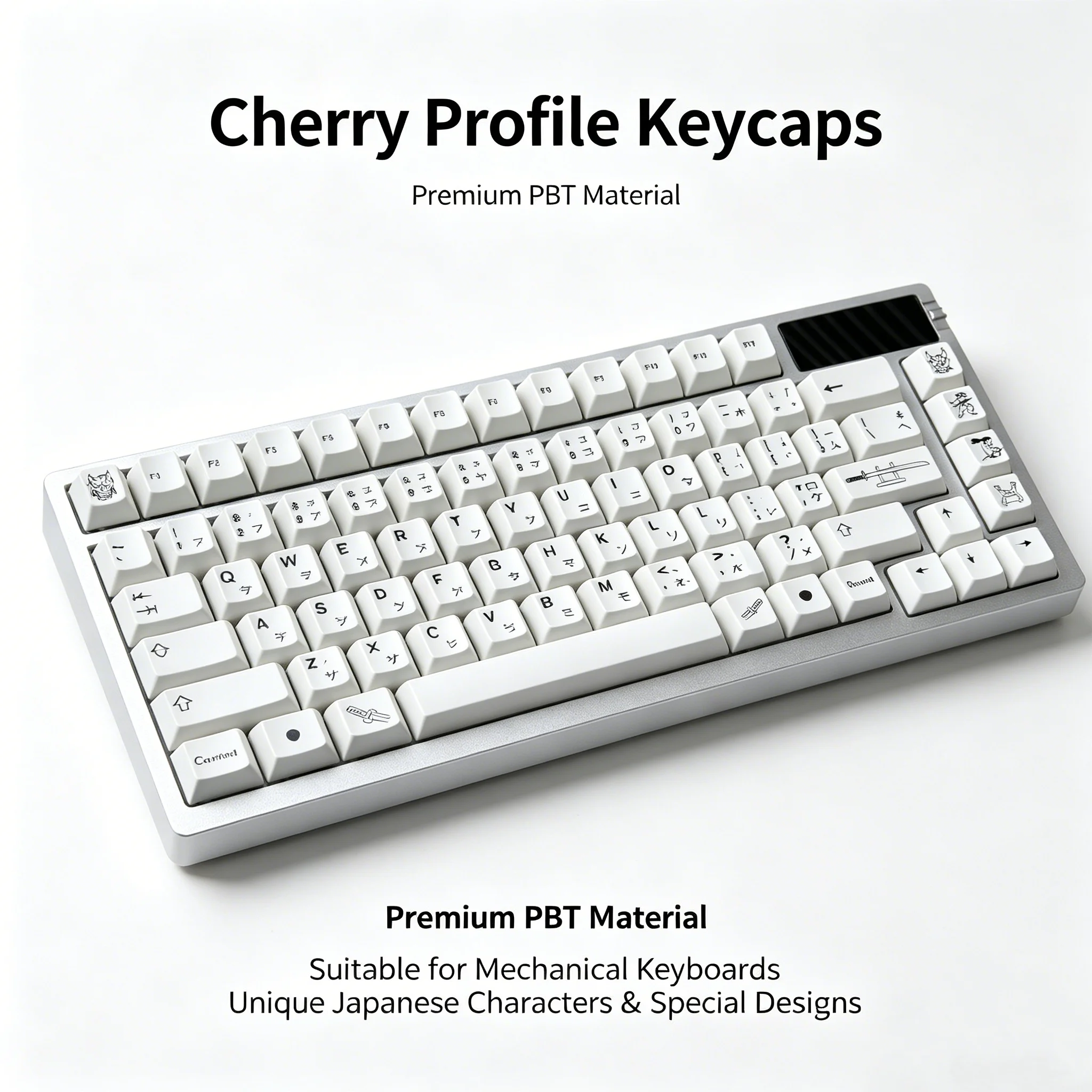 

GMK Honor Cherry Profile Keycaps 129 keys PBT Thermal Sublimation Key Cap Customized MX Switch Gamer Mechanical Keyboard