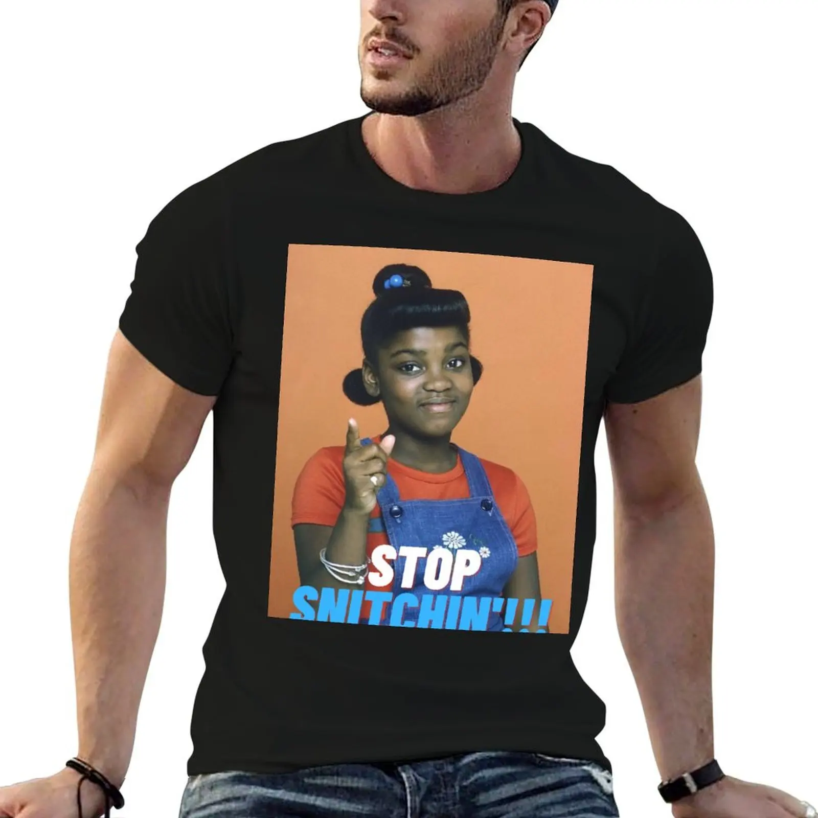 

Stop Snitching' T-Shirt blanks plus sizes big and tall t shirts for men