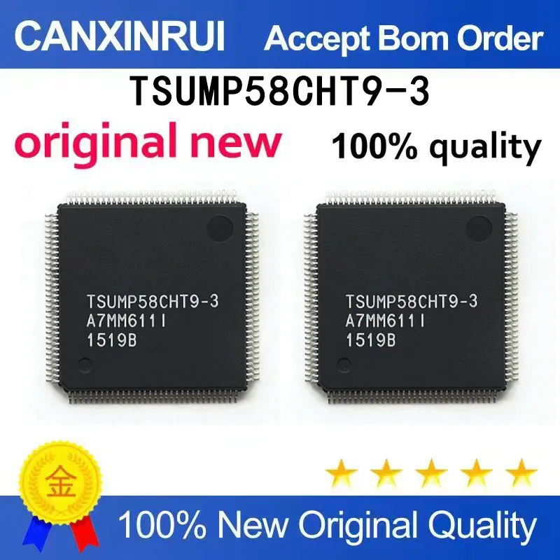 

(5pcs-100pcs）Brand new original TSUMP58CHT9-3 QFP-128 spot chip IC
