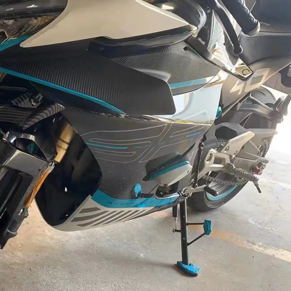 FOR CFMOTO 450SR CF MOTO 450 SR 450sr 2022 2023 2024 2025 2026 Side Stand Enlarger Sled Sidestand Kickstand Foot Pads Support